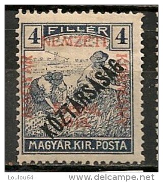 Timbres - Hongrie - Territoires - Szeged - 1919 - 4 F. - - Szeged