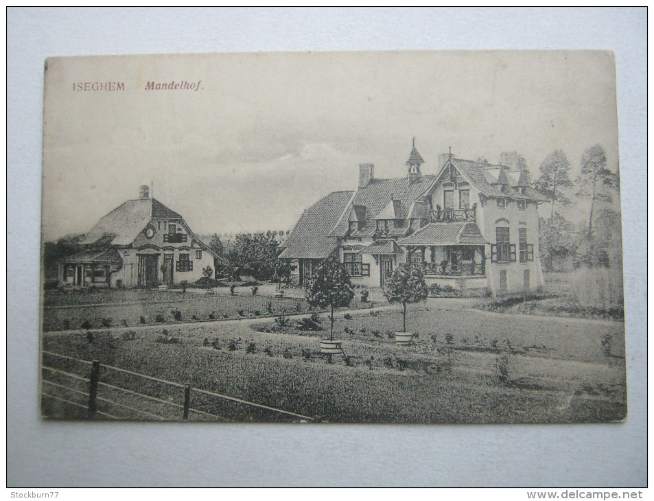 Iseghem   ,Carte  Postale  ,  2 Scans - Izegem