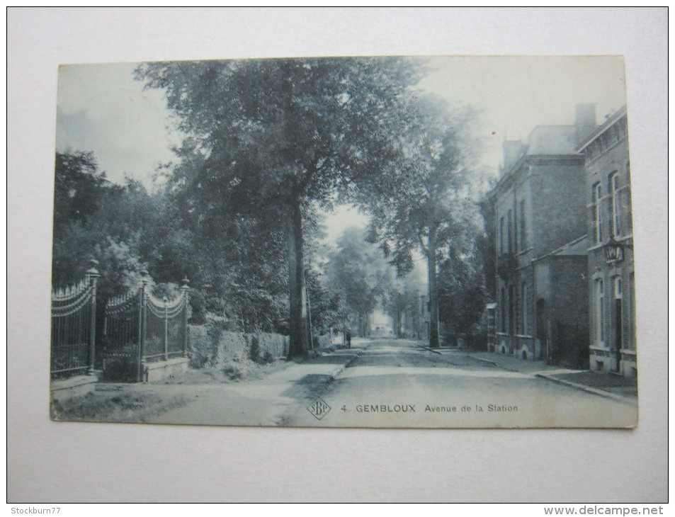 GEMBLOUX   ,Carte  Postale  ,  2 Scans - Gembloux