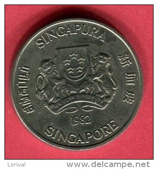 5 DOLLARS    ( ´KM 22) TTB+   14 - Singapour