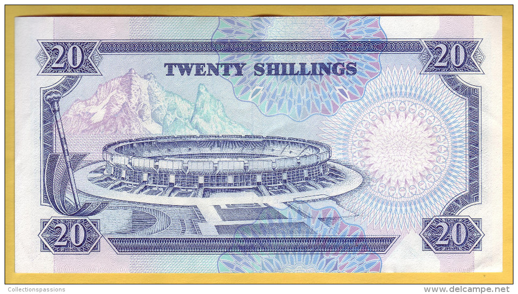 KENYA - Billet De 20 Shillings. 1-07-1989. Pick: 25b. SUP+ - Kenia