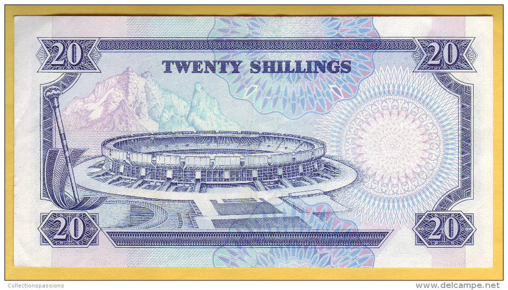 KENYA - Billet De 20 Shillings. 1-07-1989. Pick: 25b. SUP+ - Kenya