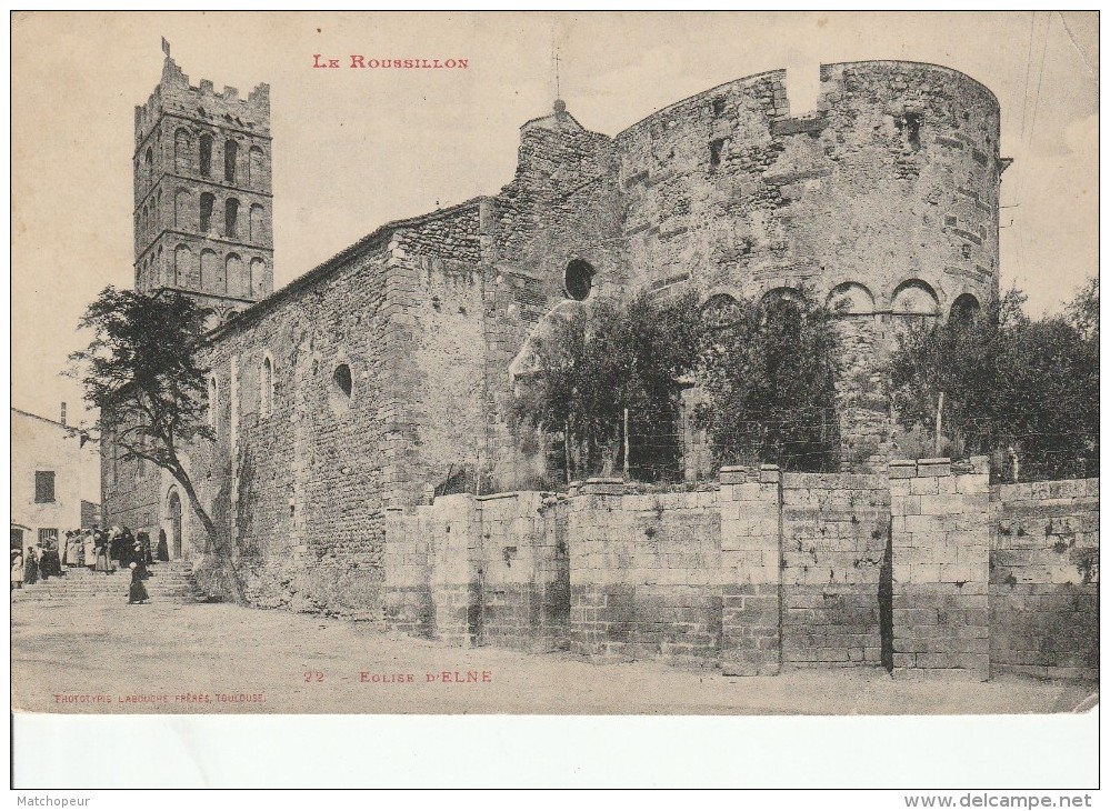 LE ROUSSILLON -66- EGLISE D´ELNE - Elne