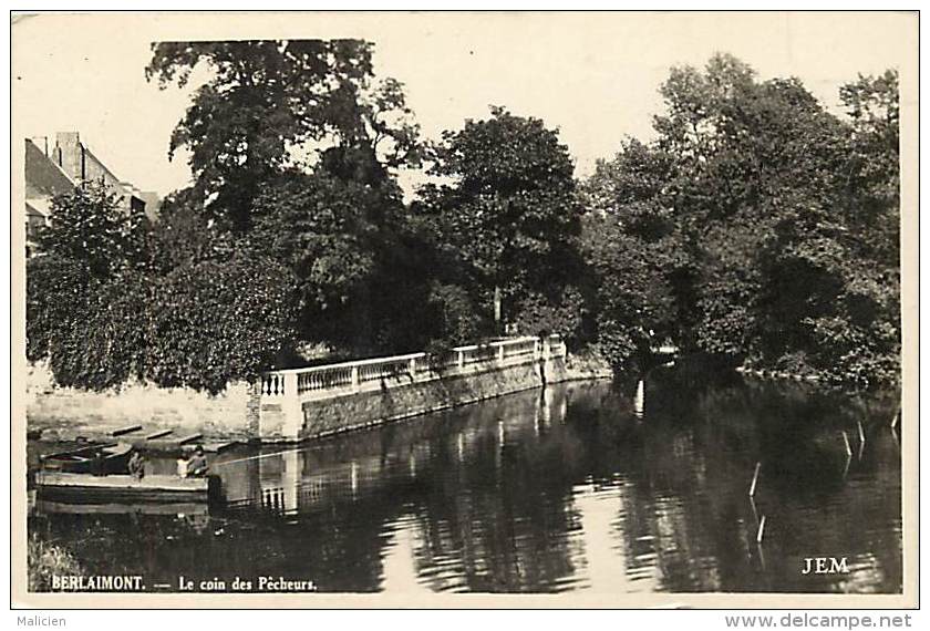 Depts Div.- Nord  - W468 - Berlaimont - Le Coin Des Pecheurs - Pecheur A La Ligne - Peche -  Carte Bon Etat - - Berlaimont