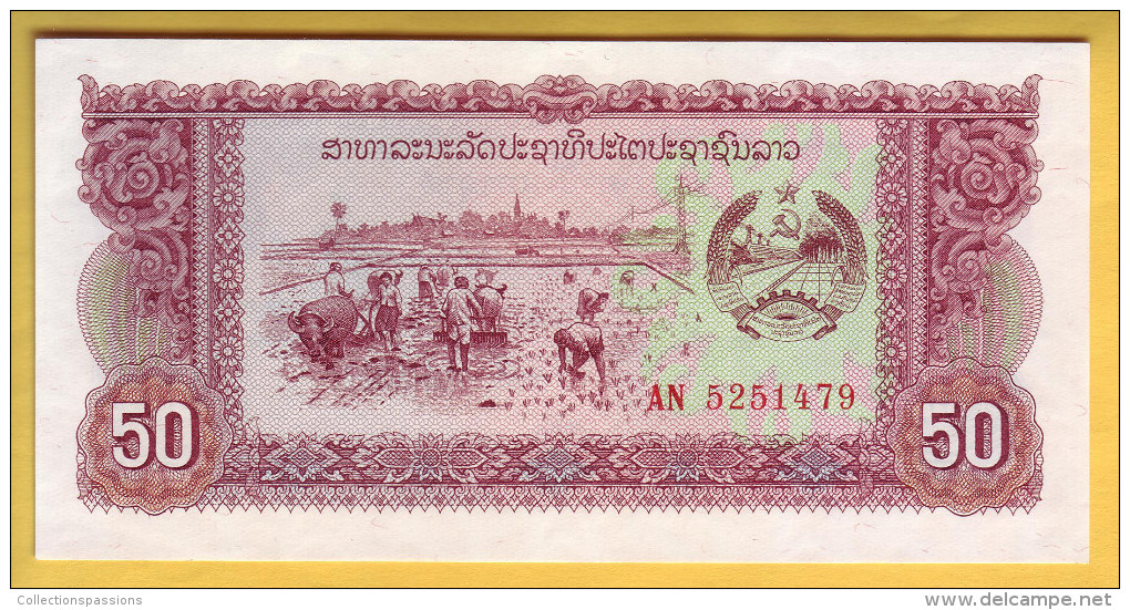 LAOS - Billet De 50 Kip. 1979. Pick: 29a. NEUF - Laos