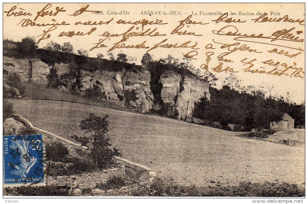 368  - Aignay Le Duc  - La Porterelle Et Les Rochers De La Pêle - Aignay Le Duc