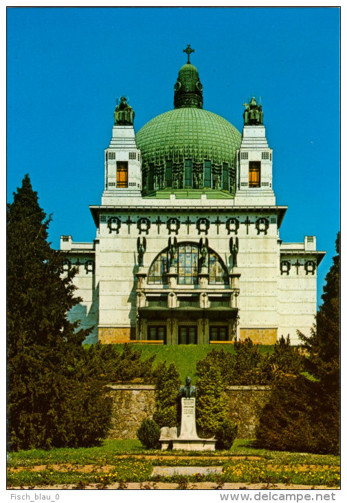 AK Wien 14. Bezirk XIV Penzing Baumgartnerhöhe Anstaltskirche Kirche Vienna PAG Österreich Austria Ansichtskarte - Iglesias