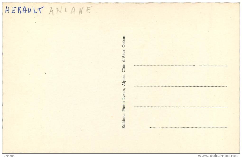 SOUVENIR D'ANIANE CARTE MULTIVUES - Aniane