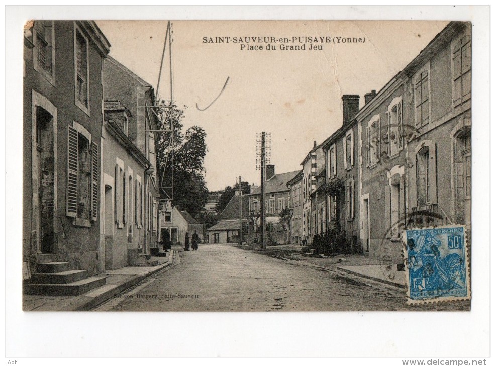 89-116 St-SAUVEUR-en-PUISAYE - Saint Sauveur En Puisaye