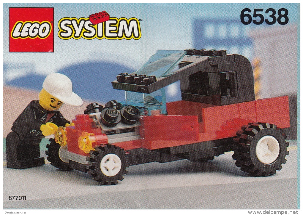 Lego 6538 Roadster Avec Plan 100 % Complet Voir Scan - Lego System