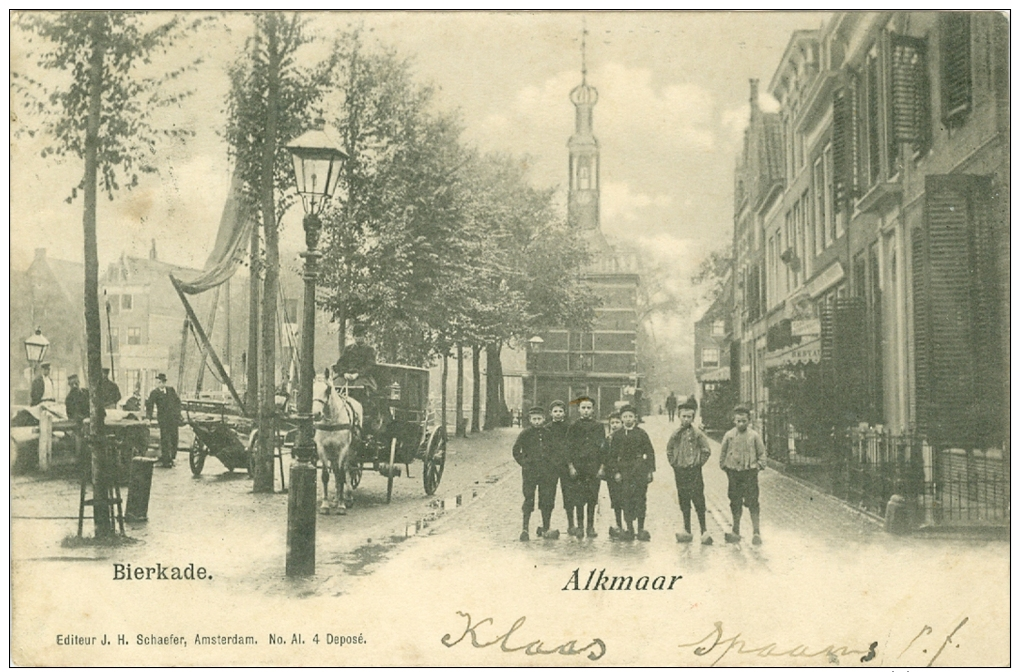 ALK019 - Alkmaar - Bierkade 1901 - Alkmaar