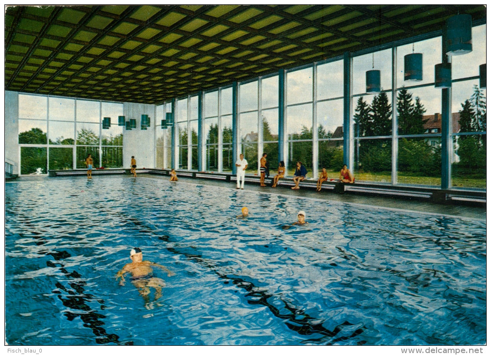 AK Bad Wörishofen Im Allgäu Kneippheilbad Hallenschwimmbad Kurbad Schwimmhalle Unterallgäu Schwaben Bayern Bavaria - Bad Woerishofen