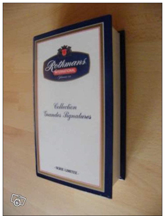 COFFRET DE 5 PIN'S COLLECTION ROTHMANS - Personnes Célèbres