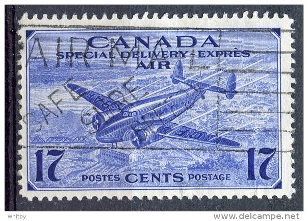 Canada 1943 17 Cent Air Mail Special Delivry Issue #CE2 - Luchtpost: Expres