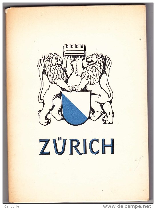 Zuerich - Zurich - éditions Novos 1960 - 3. Temps Modernes (av. 1789)