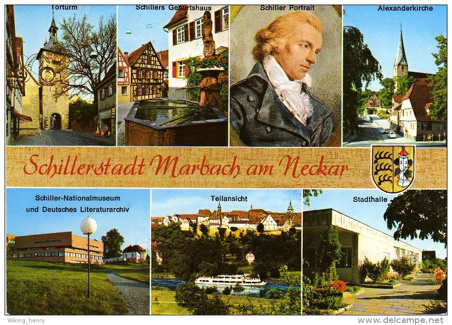 Marbach Am Neckar - Mehrbildkarte 2 - Marbach