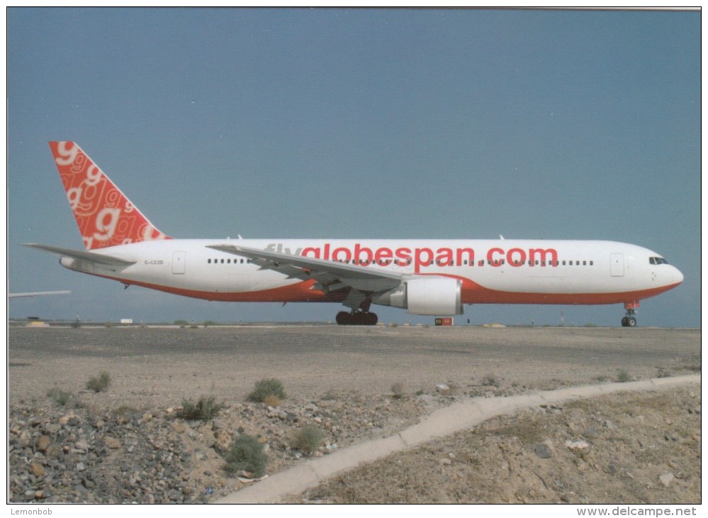 FLYGLOBESPAN, Boeing 767-319ER, Unused Postcard [15193] - 1946-....: Moderne