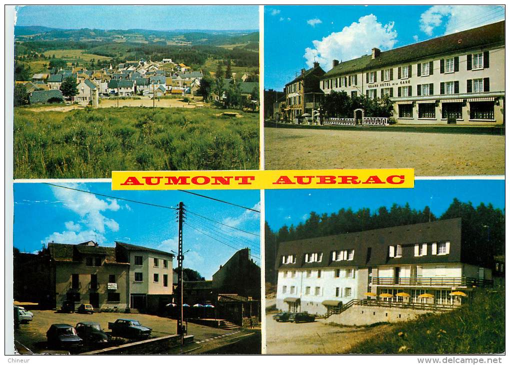 AUMONT AUBRAC CARTE MULTIVUES - Aumont Aubrac