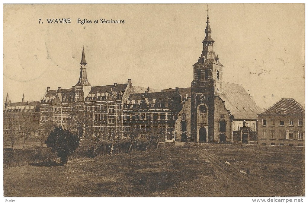 Wavre   -   Eglise Et Séminaire   -  1926  Bruges - Wavre