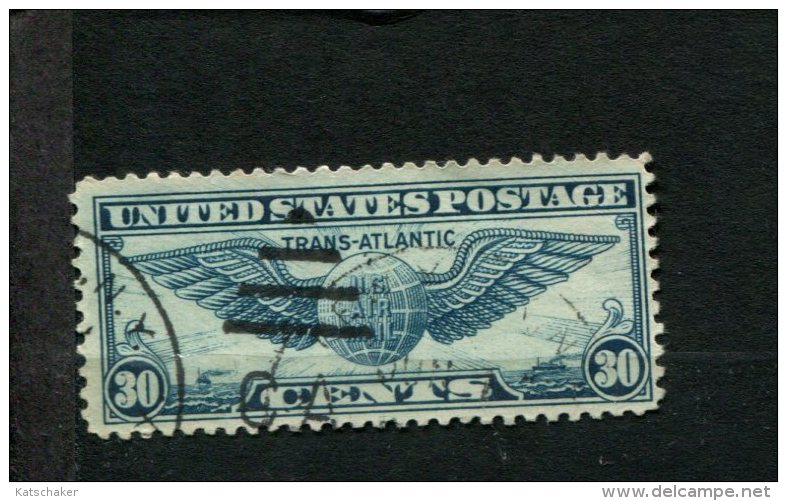 USA Gestempeld  Used Gebraucht SCOTT C24 WINGED GLOBE - 1a. 1918-1940 Gebraucht