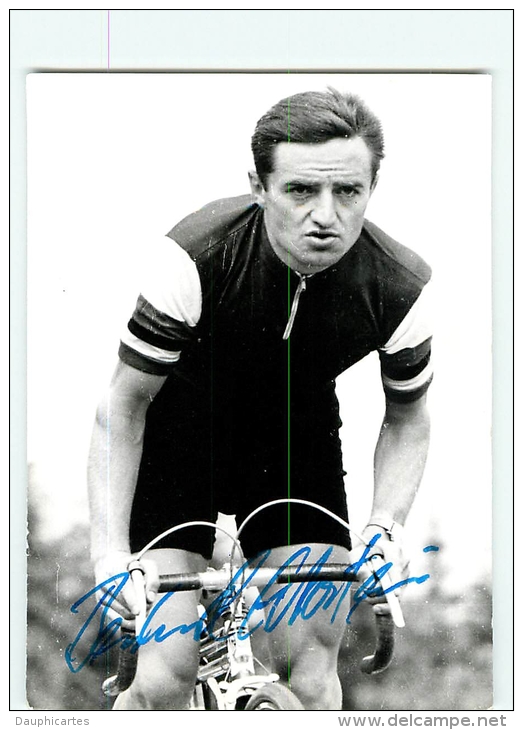 Bernard ECKSTEIN, Jeux Olympiques 1960, Autographe Manuscrit, Dédicace. 2 Scans. - Cyclisme