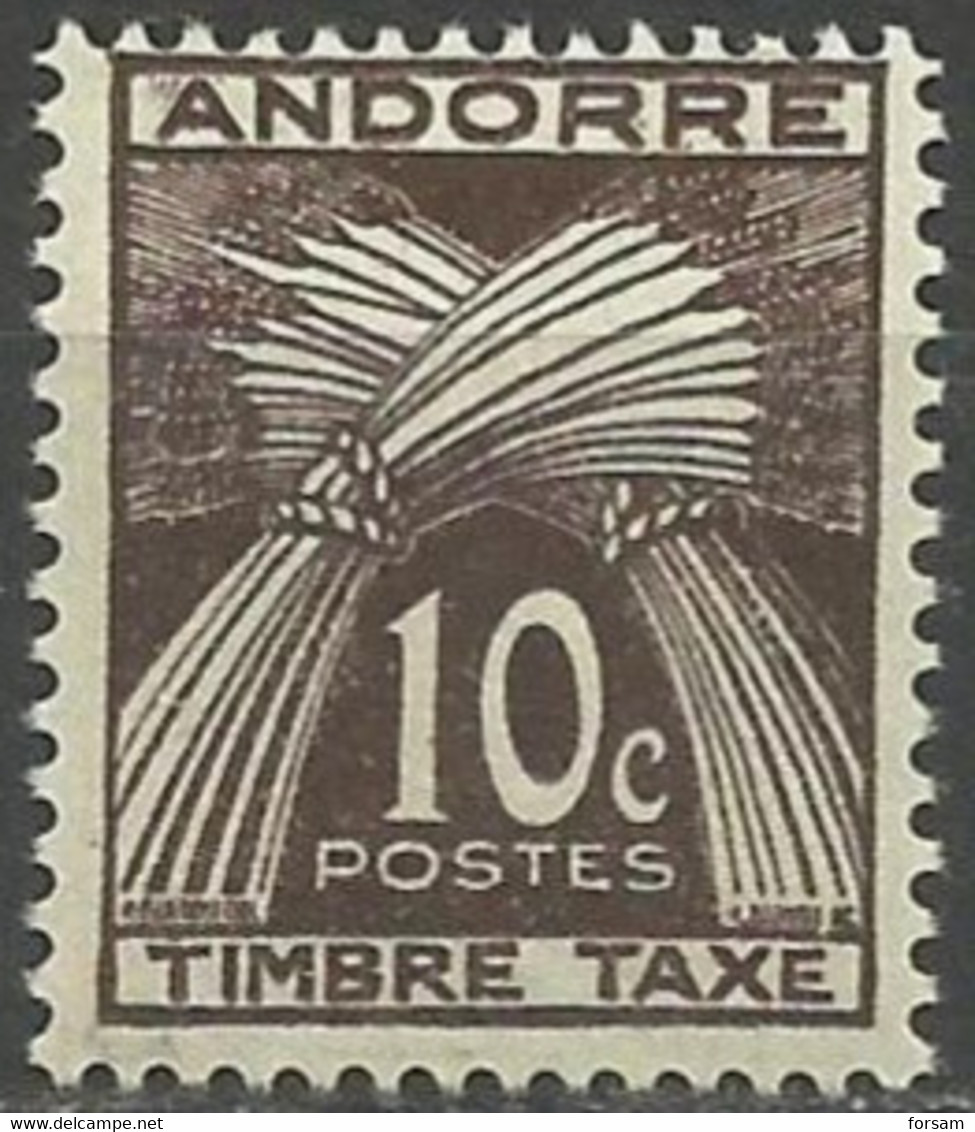 ANDORRA..1946..Michel # 32...MH. - Nuevos