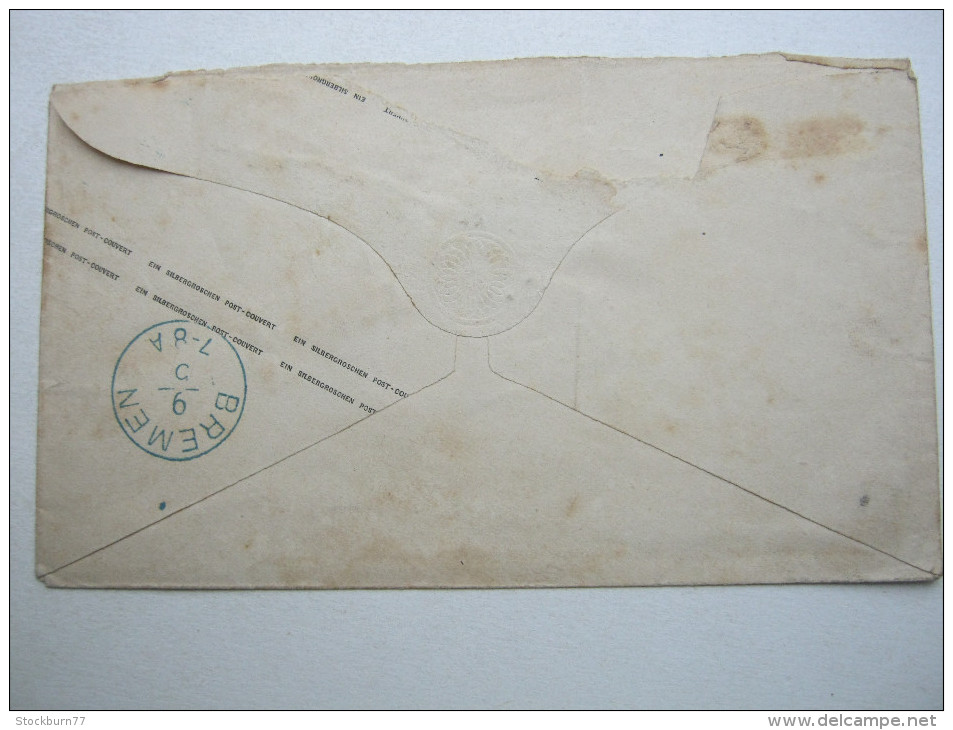 HAGEN , Blauer Stempel Auf Ganzsache  Preussen - Postal  Stationery