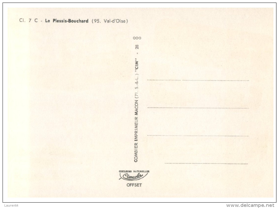 (650 DEL) France - Le Pléssis Bouchard Multiview (2 Cards) - Le Plessis Bouchard