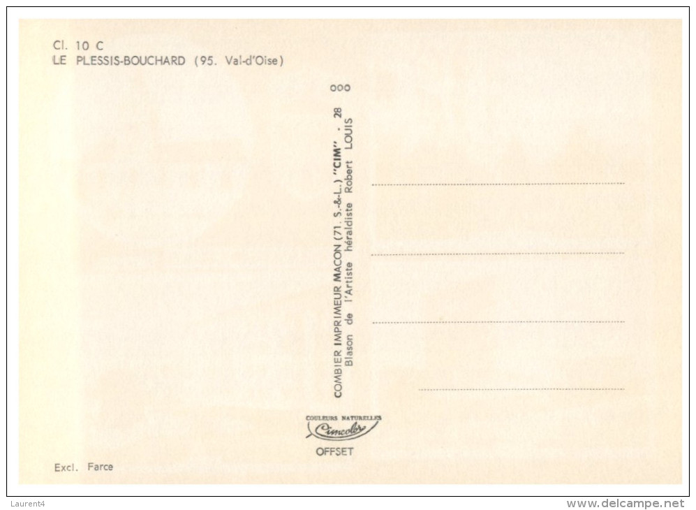 (650 DEL) France - Le Pléssis Bouchard Multiview (2 Cards) - Le Plessis Bouchard