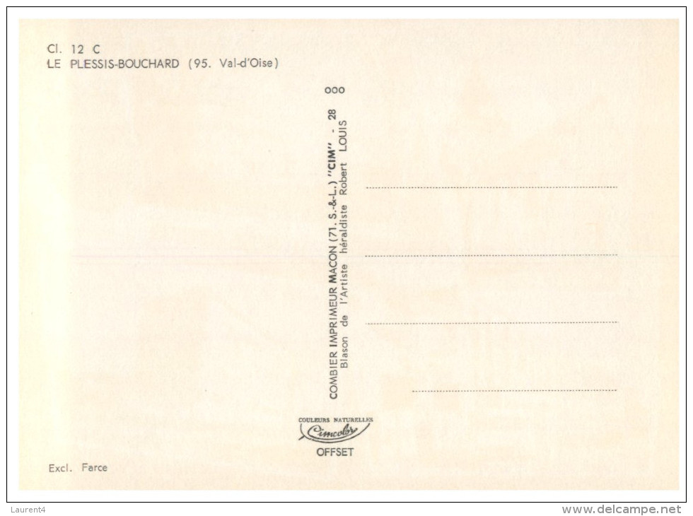 (650 DEL) France - Le Pléssis Bouchard Multiview (2 Cards) - Le Plessis Bouchard