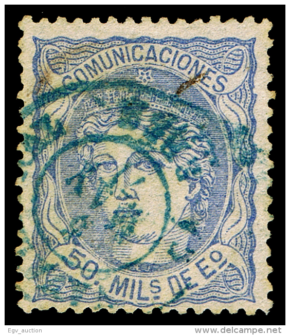 CACERES - EDI O 107 - FECH. T.II \"NAVALMORAL\" (AZUL) - Gebraucht