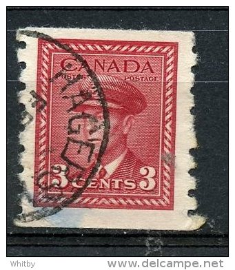 Canada 1943 3 Cent King George VI War Issue #265 - Sonstige & Ohne Zuordnung