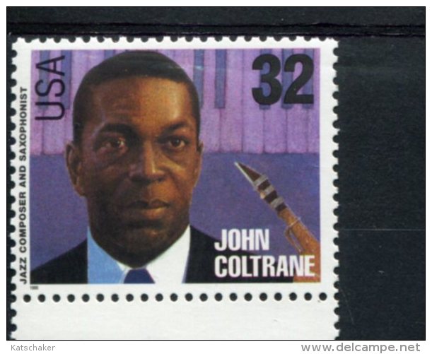 USA  POSTFRIS MINT NEVER HINGED POSTFRISCH EINWANDFREI SCOTT 2991 JOHN COLTRANE - Nuevos