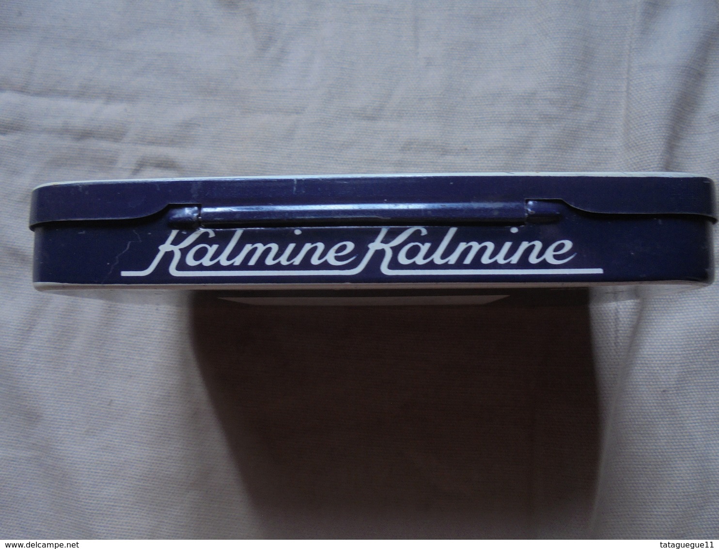Ancien - Boite En Fer 30 Cachets "KALMINE P. METADIER Tours FRANCE" - Scatole