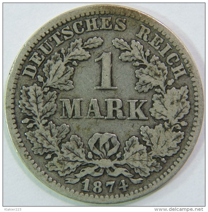 1 Mark 1874 F Deutsches Reich - 1 Mark