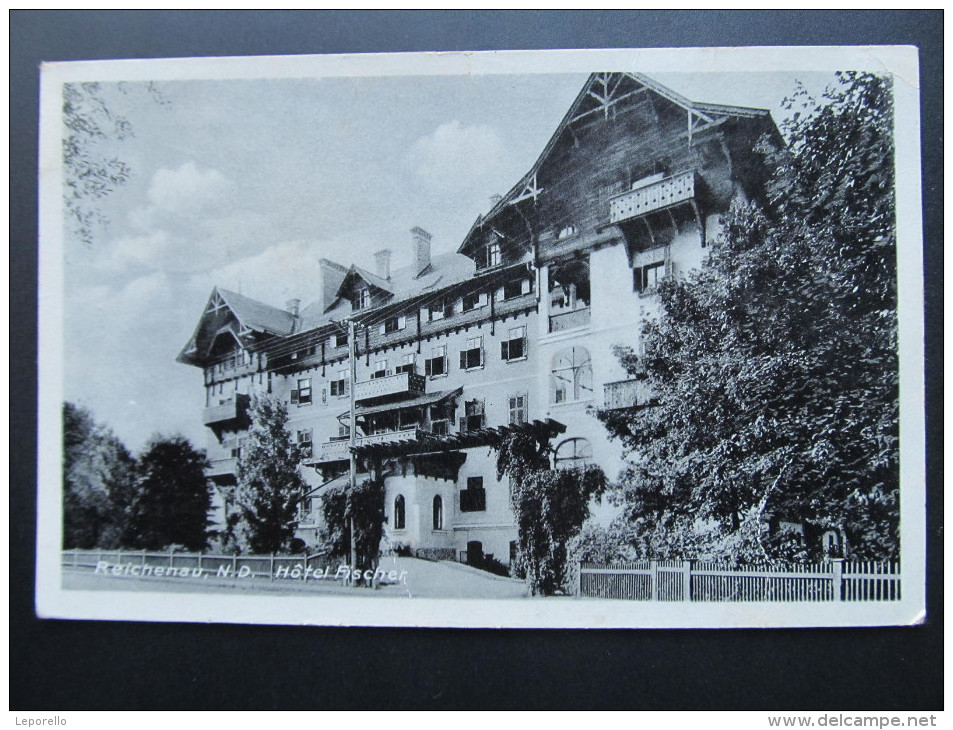 AK REICHENAU Hotel Fischer Feldpost 1941  /// D*14822 - Semmering