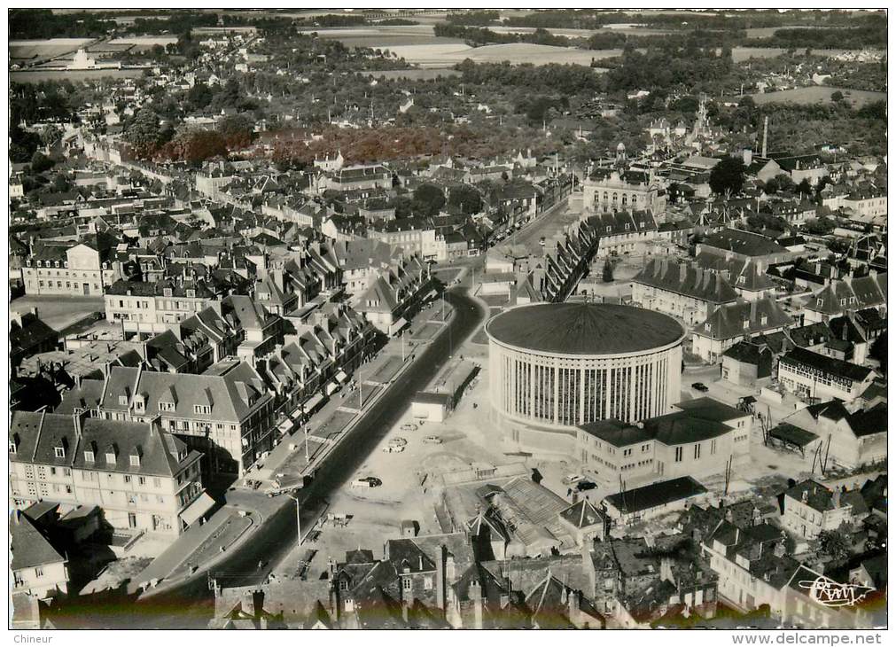 YVETOT VUE AERIENNE EGLISE - Yvetot