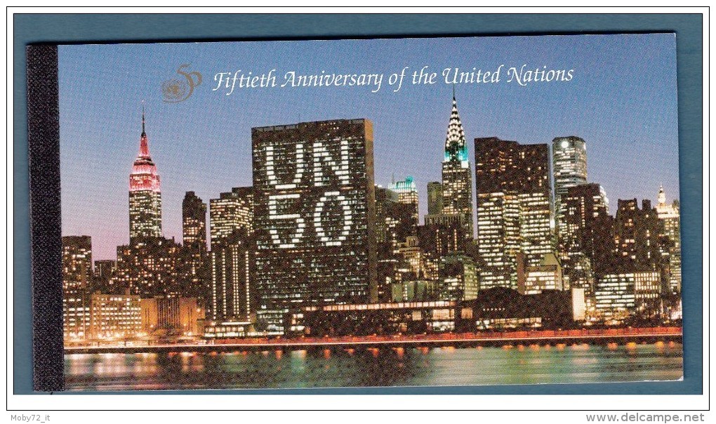 ONU NY - 1995 - Nuovo/new - Popoli Del Mondo - Libretto - Mi MH-1 - Postzegelboekjes