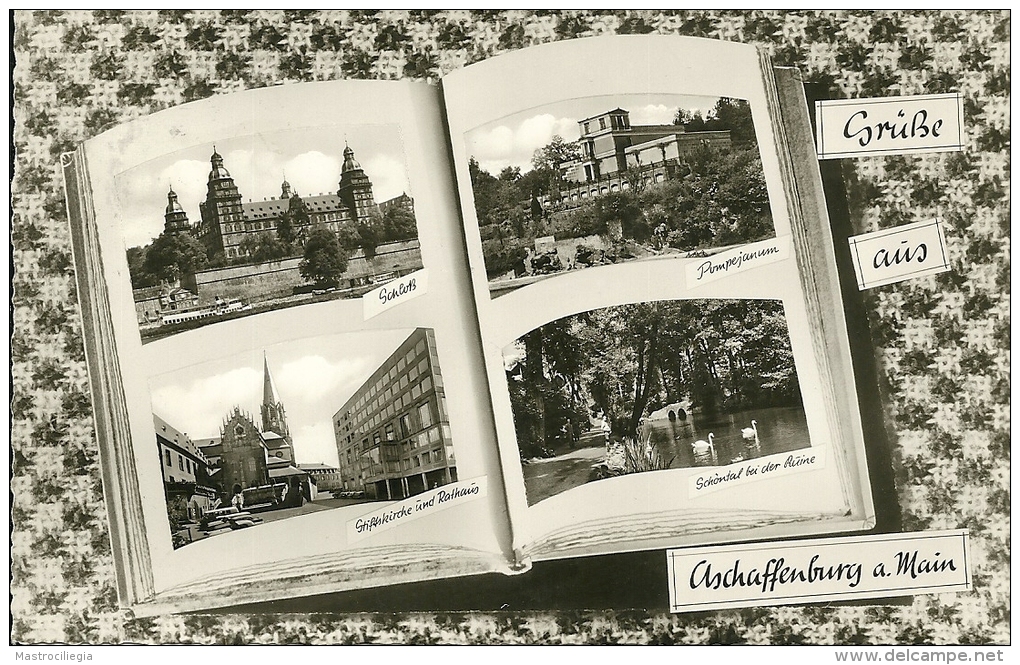 GERMANIA  ASCHAFFENBURG  Gruss Aus..  Multiview - Aschaffenburg