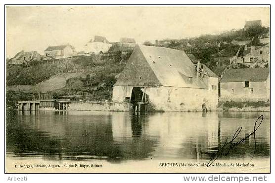 49 SEICHES ++ Moulin De Matheflon ++ - Seiches Sur Le Loir