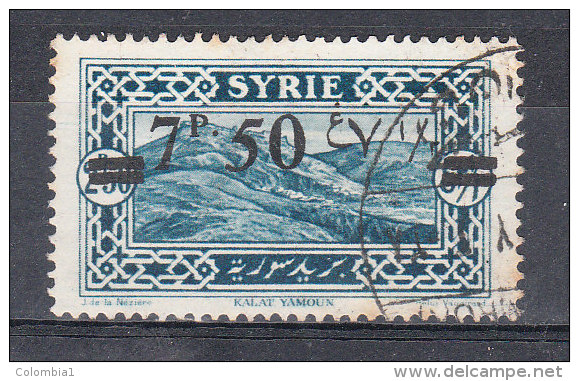 SYRIE YT 191 Blitéré - Gebraucht