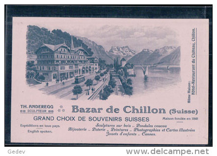 Bazar De Chillon, Hôtel Restaurant Et Château (5.7.12) - Other & Unclassified