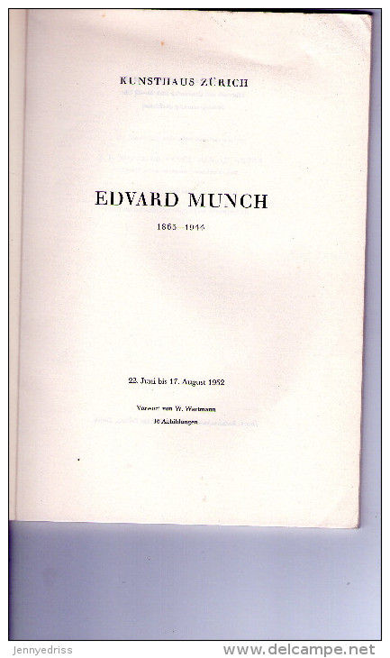 MUNCH  , Pittura  ,  Arte - Pittura & Scultura