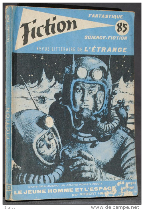 FICTION  N° 85  DÉCEMBRE 1960 - OPTA - SF - Fiction