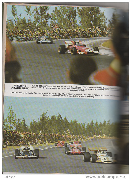 RA#45#11 RIVISTA MOTOR SPORT 1970/9th MEXICAN GRAND PRIX/GULF PORSCHE 917/ALFA ROMEO 1750 - Automovilismo - F1