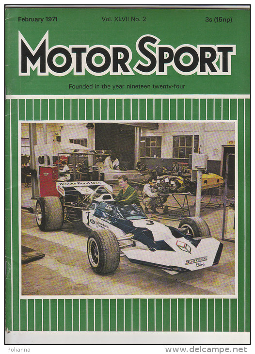 RA#45#13 RIVISTA MOTOR SPORT 1971/1000 KMS. BUENOS AIRES/TRIUMPH GT6/RANGE ROVER/LOTUS - Autorennen - F1
