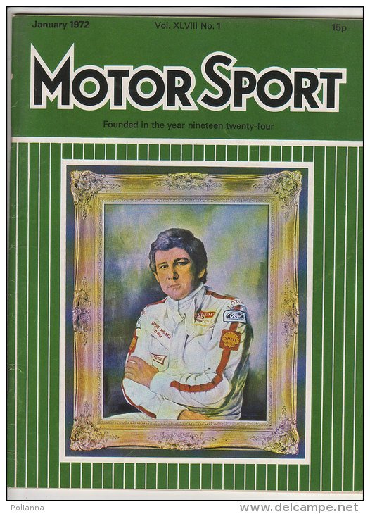 RA#45#24 RIVISTA MOTOR SPORT 1972/COSTIN/SCIMITAR GTE/F2 TORNEIO/LOTUS/RAC RALLY SAAB LANCIA - Autosport - F1