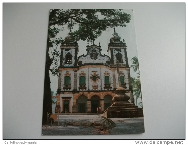 STORIA POSTALE FRANCOBOLLO COMMEMORATIVO Brasile Jaboatao Nossa Senhora Dos Prazeres Church - Altri & Non Classificati