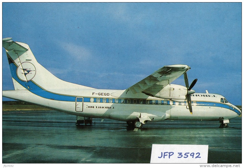 Avion De Ligne AIR LITTORAL ATR 42 - 1946-....: Moderne