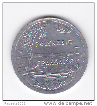 Polynésie Française - Pièce De 1 FCFP - 2002 - "Variété" / Frappe Légère - Polynésie Française